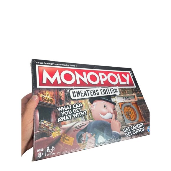 Monopoly Cheaters Edition Board Game new sealed box SKU 9344 - Picture 5 of 7